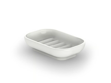 DW 543 - Countertop porcelain soap dish by DECOR WALTHER - view 2